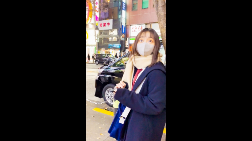 【隠れ巨乳Fカップ】ニコニコ笑顔→イキ顔のギャップが○！！エロいこと大好き王道美少女が中出しSEXする一部始終  パッケージ