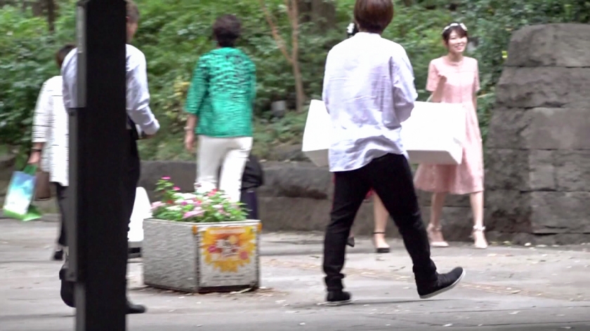 結婚式帰りの美女をナンパして中出しSEX Vol.01  パッケージ