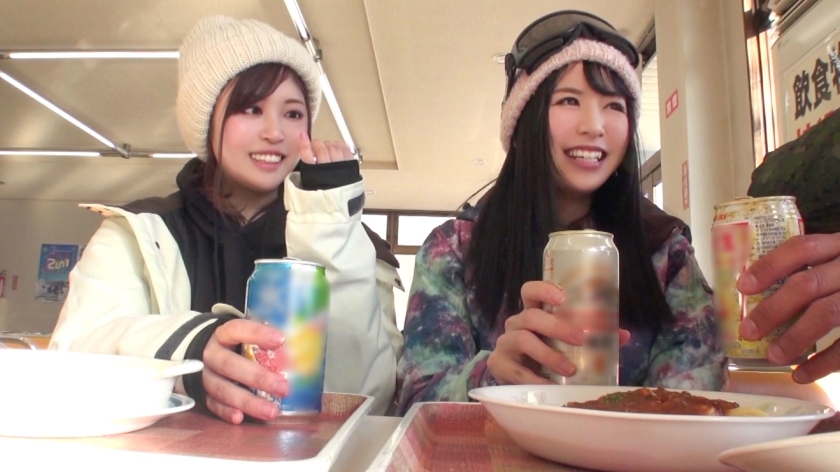 ゲレンデナンパで素人女子と大乱交！  パッケージ