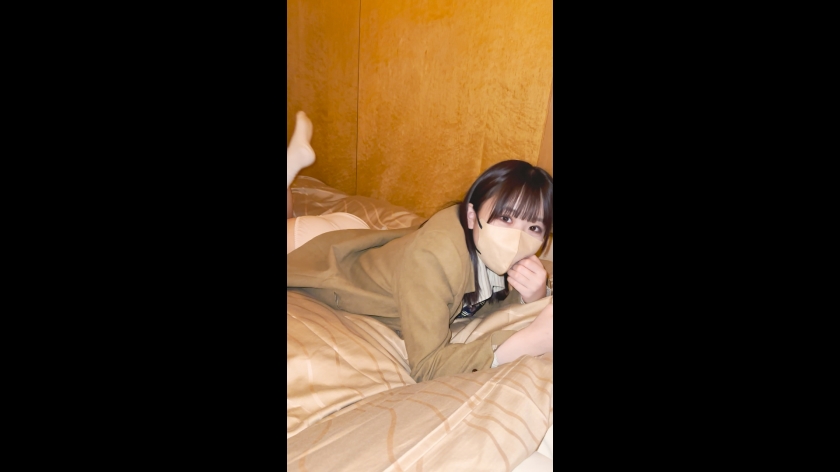 【美巨乳Fカップ】無邪気な笑顔→オホイキのギャップがエロい！アイドル級美少女(19)が彼氏のチ●ポでよがりまくるハメ撮り映像  パッケージ