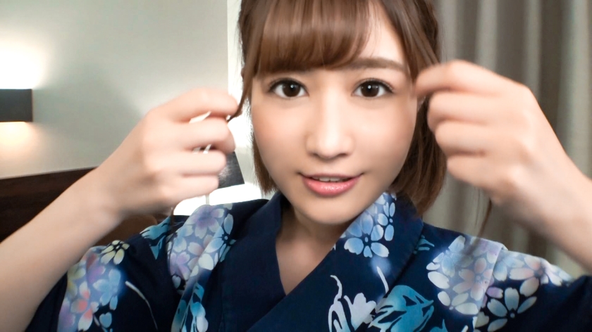 夏を感じるGカップ浴衣の艶美人！！「帯…ほどいて♪」と理性崩壊の魔法の呪文で生チンフルスロットルで美巨乳もみほぐしで汗だく濃厚ナマ接触！！愛と情緒のある浴衣でイチャラブSEXは…最高だぜ！！/ラブホドキュメンタリー休憩2時間/70  パッケージ