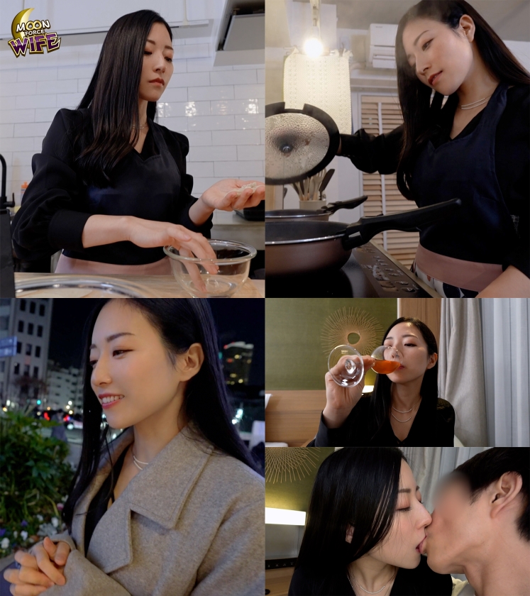 鼓膜から勃起させるウィスパーボイスと美巨乳スレンダーボディで男を堕とす妖艶人妻！大人の色気溢れるドスケベ淑女が自ら不倫中出し懇願！！ドえろいランジェリー姿で理性を飛ばし、裸エプロンで金玉空っぽになるまでシボり尽くす！w【みお/26歳/結婚2年目】  パッケージ