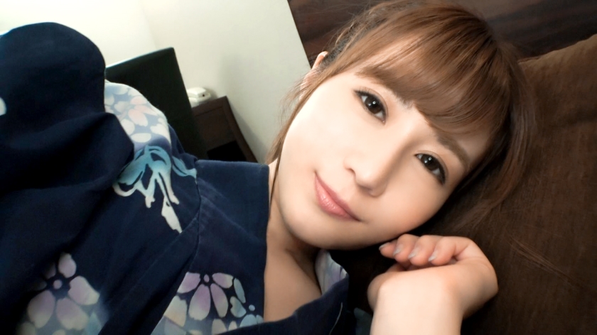 夏を感じるGカップ浴衣の艶美人！！「帯…ほどいて♪」と理性崩壊の魔法の呪文で生チンフルスロットルで美巨乳もみほぐしで汗だく濃厚ナマ接触！！愛と情緒のある浴衣でイチャラブSEXは…最高だぜ！！/ラブホドキュメンタリー休憩2時間/70  パッケージ