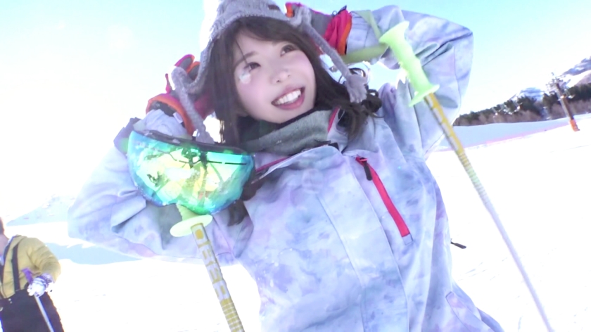 白銀世界でウインタースポーツを楽しむGカップ爆乳の地元美女をナンパ！セックスに持ち込み種付けww  パッケージ