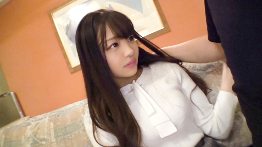 【初撮り】【高ランクの顔面偏差値】【快感を示す本気汁】エッチな唇の高身長美少女。真面目な彼女の美顔を精液で汚し.. ネットでAV応募→AV体験撮影 1221  パッケージ